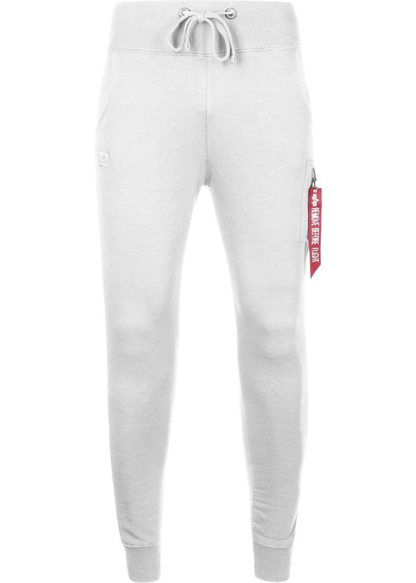 ALPHA INDUSTRIES ALPHA INDUSTRIES Панталон 'X-Fit'  червено / мръсно бяло