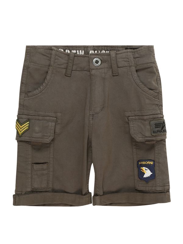 ALPHA INDUSTRIES ALPHA INDUSTRIES Панталон  жълто / тъмносиво / червено / черно