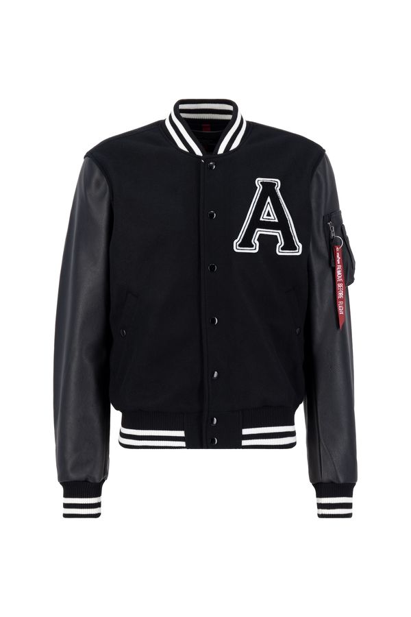 ALPHA INDUSTRIES ALPHA INDUSTRIES Преходно яке  черно / бяло