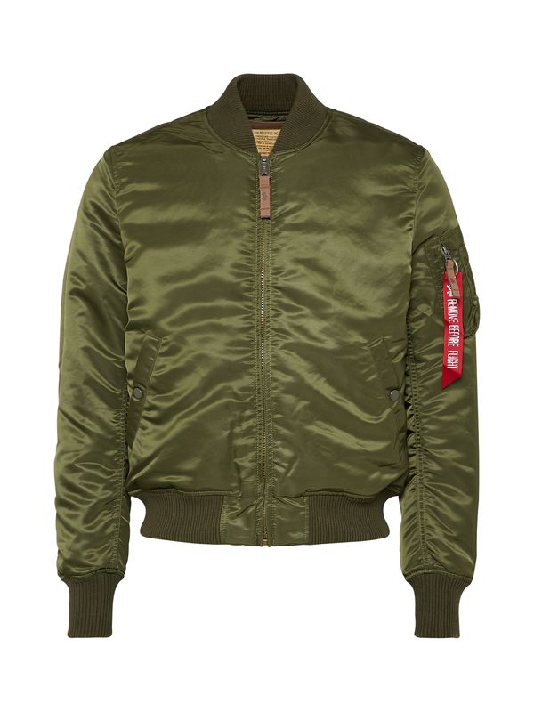 ALPHA INDUSTRIES ALPHA INDUSTRIES Преходно яке 'MA-1 VF 59'  тъмнозелено