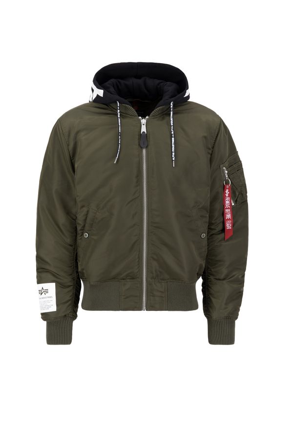 ALPHA INDUSTRIES ALPHA INDUSTRIES Преходно яке  маслина / черно / бяло