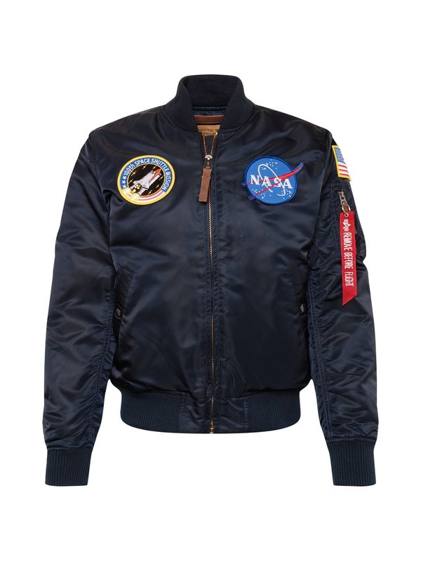 ALPHA INDUSTRIES ALPHA INDUSTRIES Преходно яке 'NASA'  синьо / нощно синьо / червено / бяло