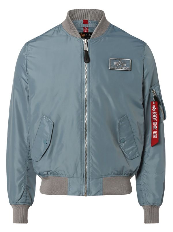 ALPHA INDUSTRIES ALPHA INDUSTRIES Преходно яке  светлосиньо / сиво-бежово / червено / бяло