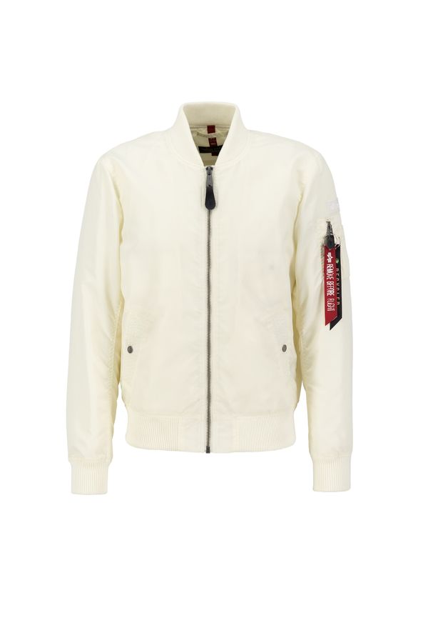 ALPHA INDUSTRIES ALPHA INDUSTRIES Преходно яке  тъмночервено / черно / бяло / бял памук