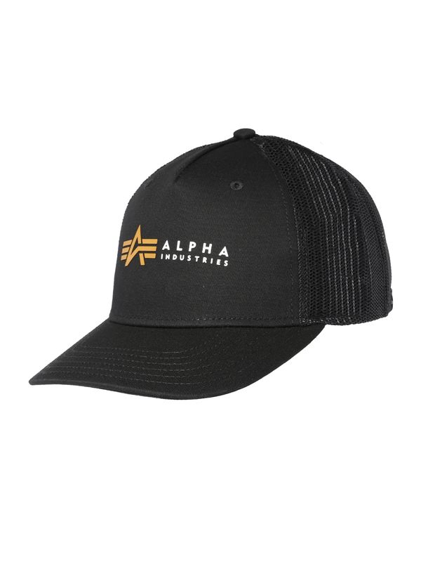 ALPHA INDUSTRIES ALPHA INDUSTRIES Шапка с козирка  мед / черно / бяло