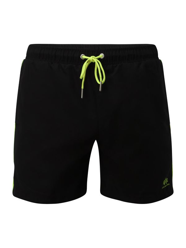 ALPHA INDUSTRIES ALPHA INDUSTRIES Шорти за плуване  киви / черно