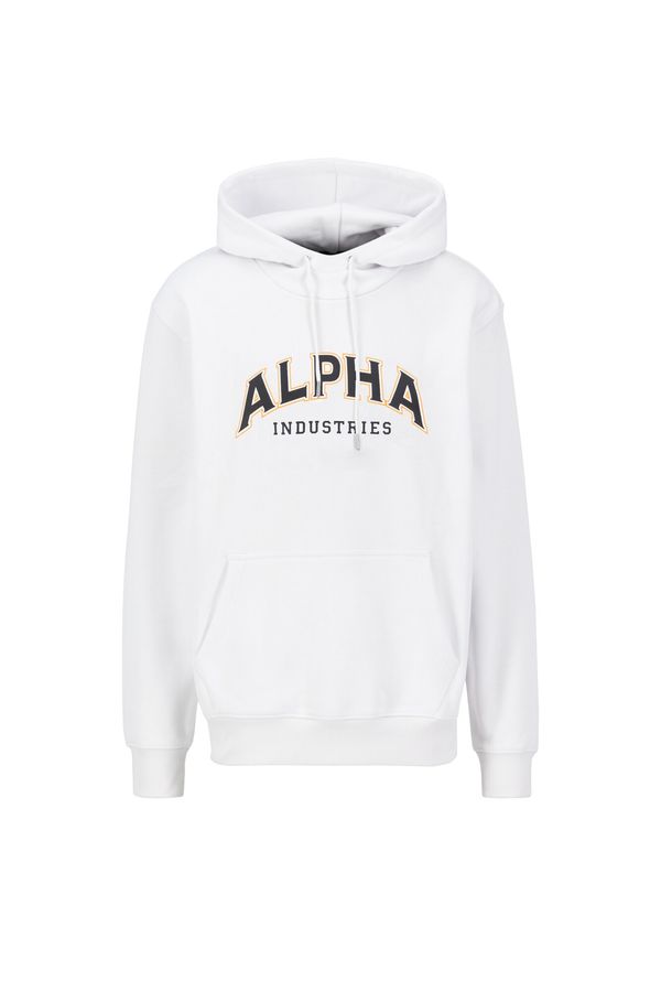 ALPHA INDUSTRIES ALPHA INDUSTRIES Суичър  бежово / черно / бяло