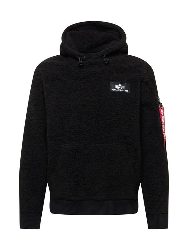 ALPHA INDUSTRIES ALPHA INDUSTRIES Суичър  черно