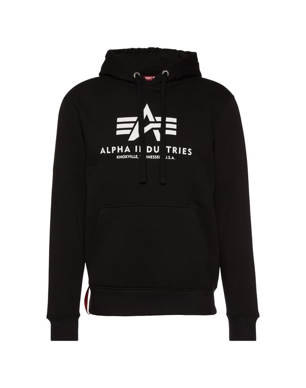 ALPHA INDUSTRIES ALPHA INDUSTRIES Суичър  червено / черно / бяло