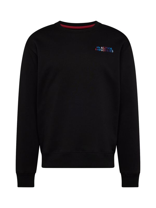 ALPHA INDUSTRIES ALPHA INDUSTRIES Суичър 'Holographic'  синьо / розово / черно / бяло