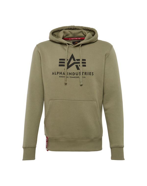 ALPHA INDUSTRIES ALPHA INDUSTRIES Суичър  маслина / черно