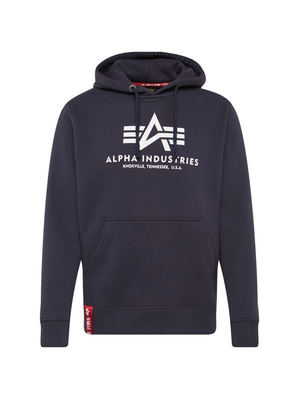 ALPHA INDUSTRIES ALPHA INDUSTRIES Суичър  морскосиньо / червено / естествено бяло