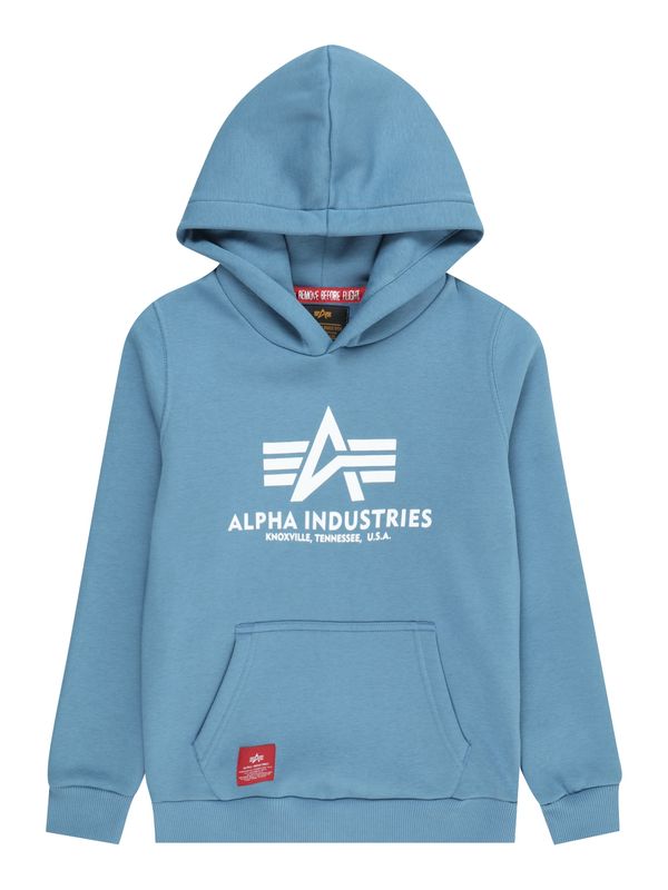 ALPHA INDUSTRIES ALPHA INDUSTRIES Суичър  опал / червено / бяло
