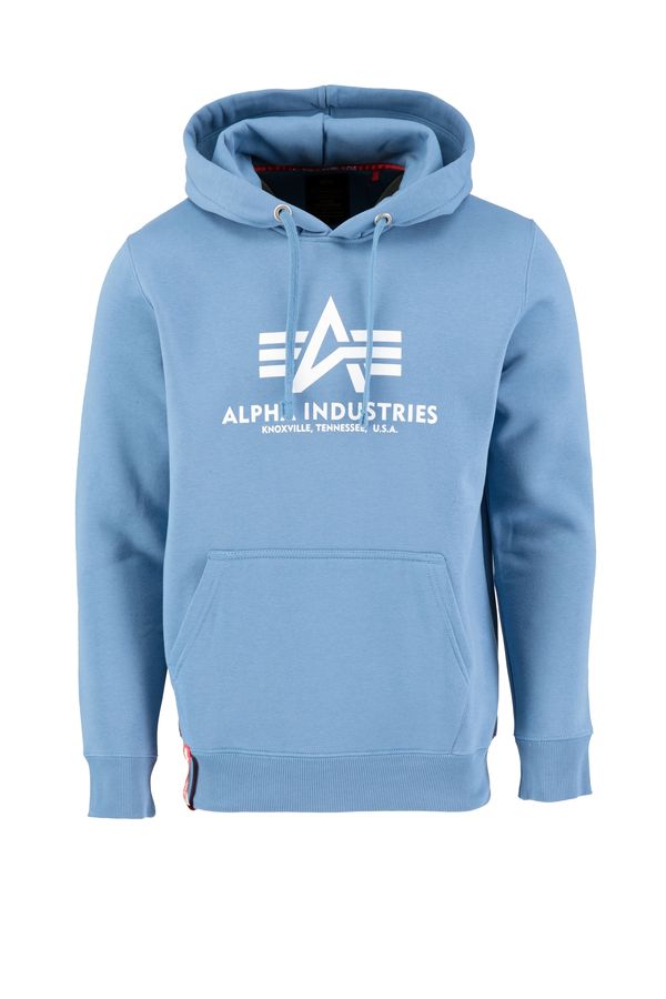ALPHA INDUSTRIES ALPHA INDUSTRIES Суичър  синьо / бяло