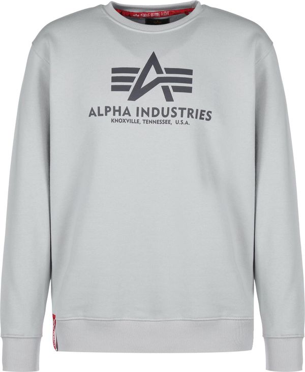 ALPHA INDUSTRIES ALPHA INDUSTRIES Суичър  сиво / тъмносиво