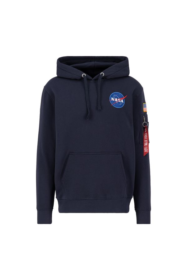 ALPHA INDUSTRIES ALPHA INDUSTRIES Суичър 'Space Shuttle'  синьо / тъмносиньо / червено / бяло