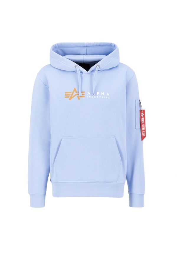 ALPHA INDUSTRIES ALPHA INDUSTRIES Суичър  светлосиньо / червено / ръждиво червено / бяло