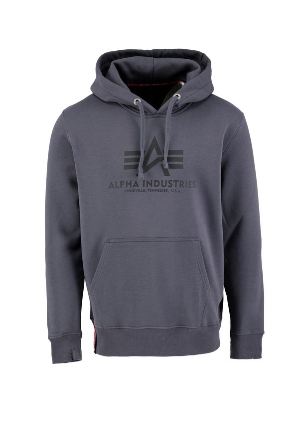 ALPHA INDUSTRIES ALPHA INDUSTRIES Суичър  тъмносиво / черно