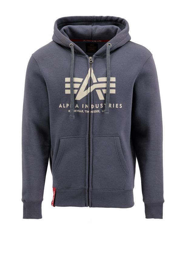 ALPHA INDUSTRIES ALPHA INDUSTRIES Суичъри с качулка  кремаво / сиво