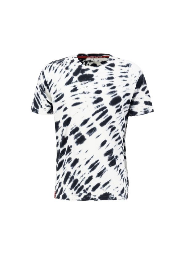 ALPHA INDUSTRIES ALPHA INDUSTRIES Тениска  черно / бяло