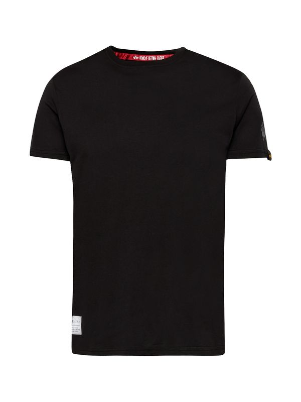 ALPHA INDUSTRIES ALPHA INDUSTRIES Тениска 'Dragon'  синьо / сиво / черно / бяло