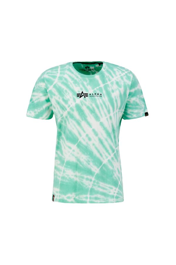 ALPHA INDUSTRIES ALPHA INDUSTRIES Тениска  нефритено зелено / черно / бяло