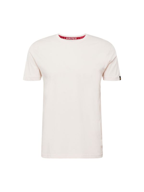 ALPHA INDUSTRIES ALPHA INDUSTRIES Тениска  синя тинтява / сиво / светлочервено / бяло