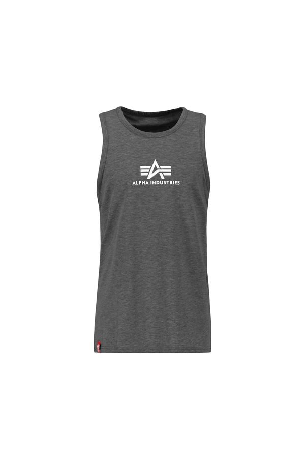 ALPHA INDUSTRIES ALPHA INDUSTRIES Тениска  сиво / бяло