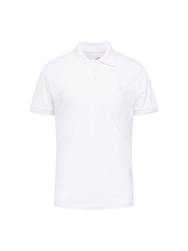 ALPHA INDUSTRIES ALPHA INDUSTRIES Тениска  сиво / бяло