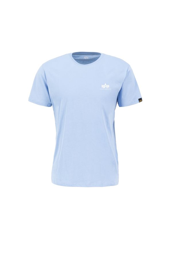 ALPHA INDUSTRIES ALPHA INDUSTRIES Тениска  светлосиньо / бяло