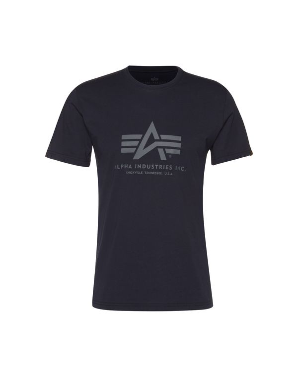 ALPHA INDUSTRIES ALPHA INDUSTRIES Тениска  тъмносиньо / сиво