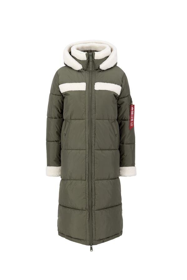 ALPHA INDUSTRIES ALPHA INDUSTRIES Зимно яке  зелено / бяло