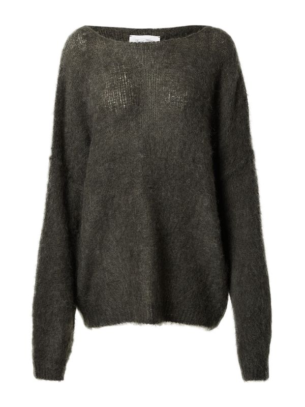 AMERICAN VINTAGE AMERICAN VINTAGE Пуловер 'YANBAY'  черен меланж