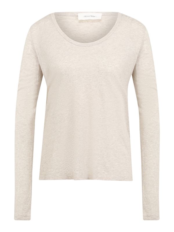 AMERICAN VINTAGE AMERICAN VINTAGE Тениска 'JACKSONVILLE'  кремаво