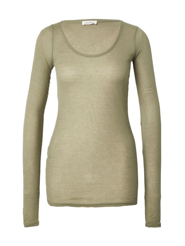 AMERICAN VINTAGE AMERICAN VINTAGE Тениска 'MASSACHUSETTS'  маслина