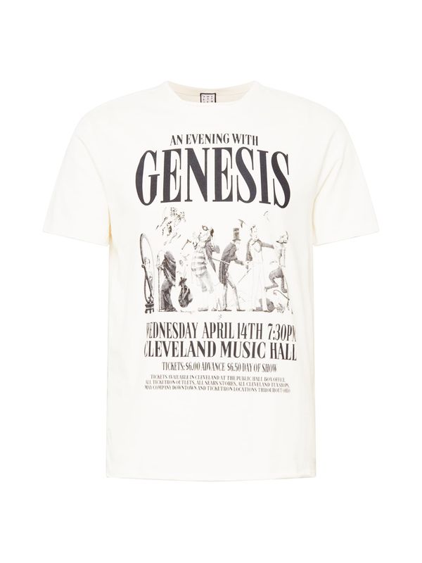 AMPLIFIED AMPLIFIED Тениска 'GENESIS WORLD'  черно / бяло