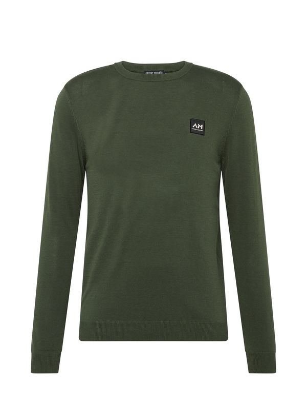 ANTONY MORATO ANTONY MORATO Пуловер  тъмнозелено / черно / бяло