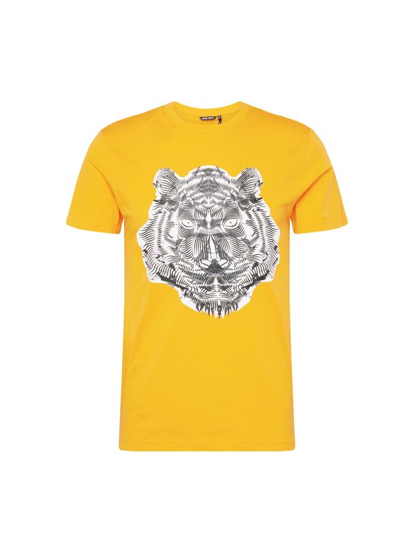 ANTONY MORATO ANTONY MORATO Тениска  антрацитно черно / мандарина / бяло