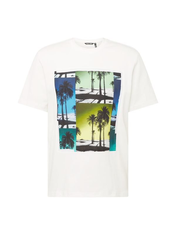 ANTONY MORATO ANTONY MORATO Тениска  кремаво / нейви синьо / светлосиньо / светлозелено