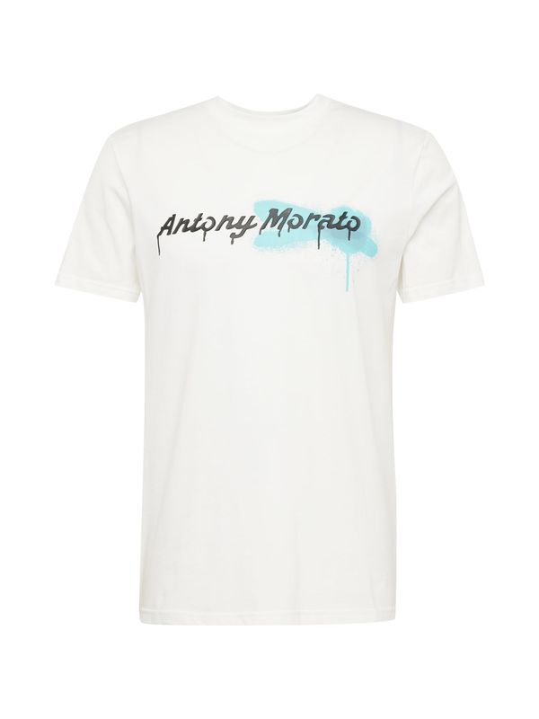 ANTONY MORATO ANTONY MORATO Тениска  кремаво / тюркоазен / черно