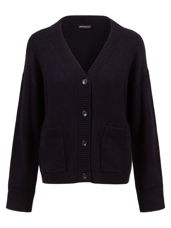 APART APART Плетена жилетка  нощно синьо