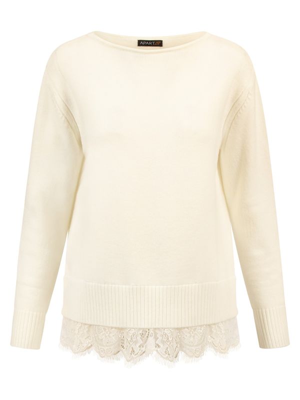 APART APART Пуловер  кремаво