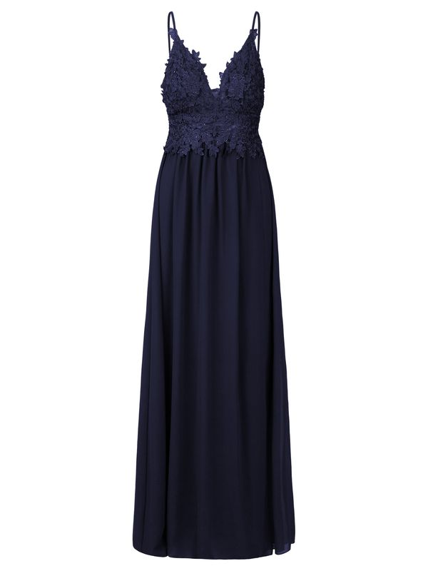 APART APART Вечерна рокля  нейви синьо