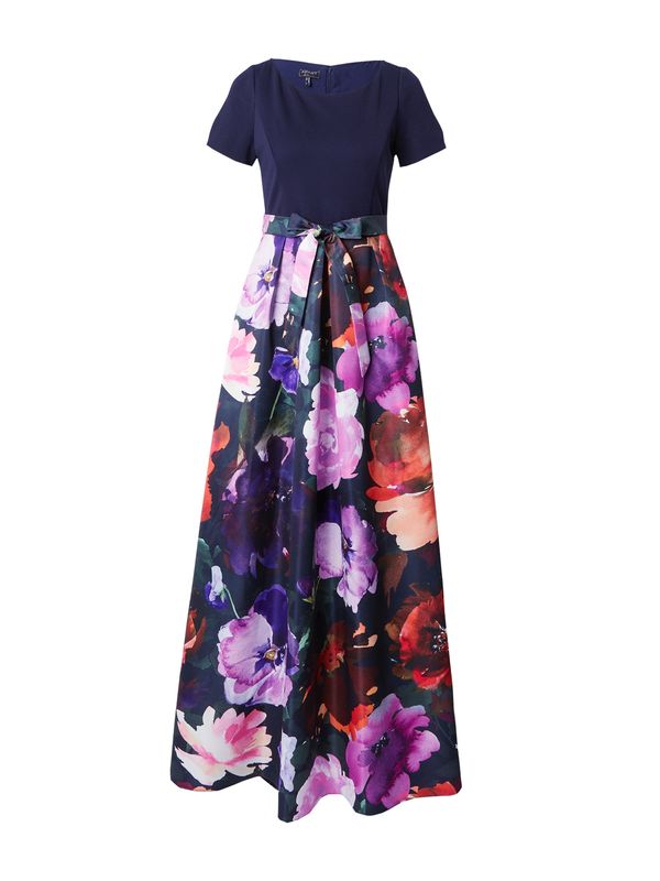 APART APART Вечерна рокля  нейви синьо / зелено / лилав / оранжево