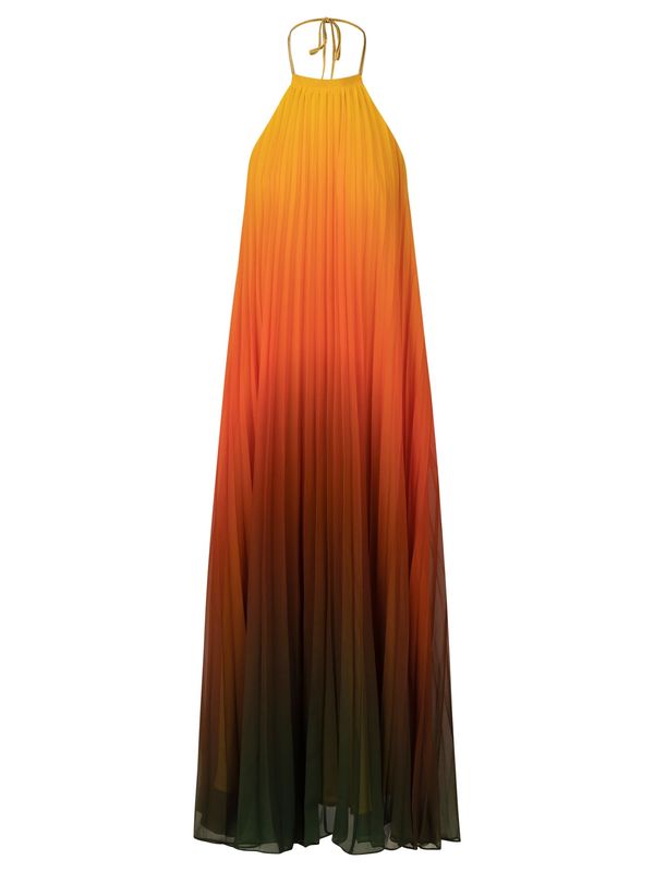 APART APART Вечерна рокля  жълто / зелено / оранжево