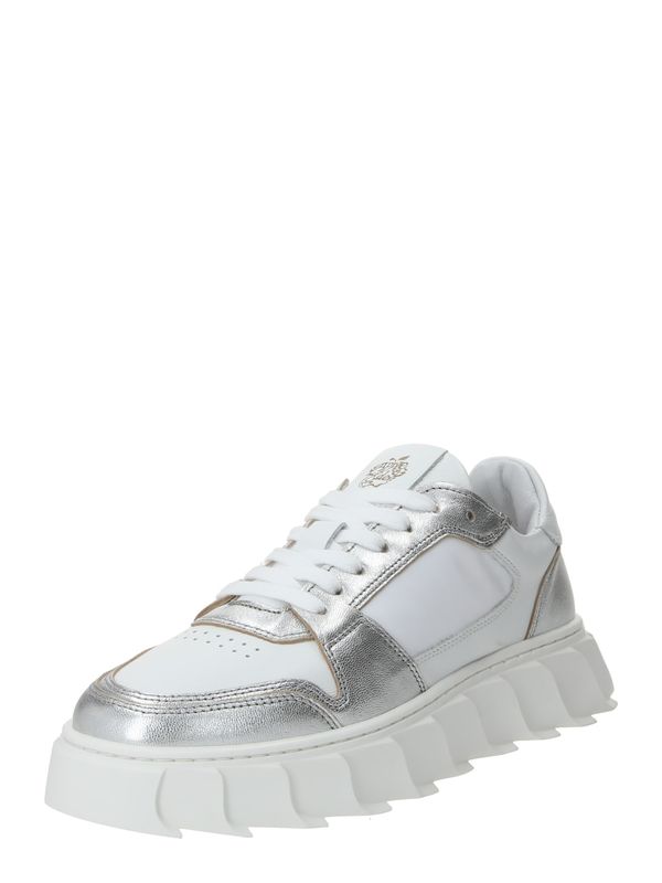 Apple of Eden Apple of Eden Ниски маратонки 'LONDON'  сребърно / бяло