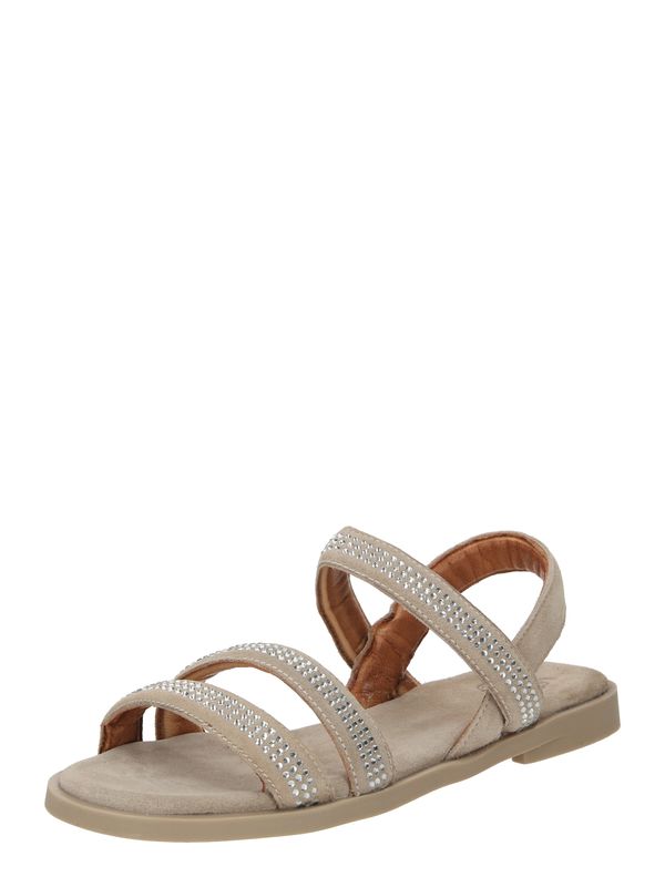 Apple of Eden Apple of Eden Сандали с каишка 'ARIELY'  таупе сиво / сребърно