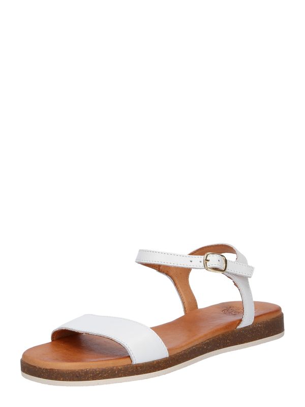 Apple of Eden Apple of Eden Сандали с каишка 'ISA'  бяло