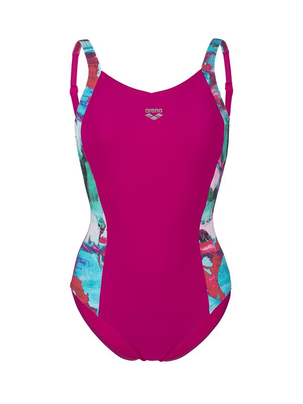 ARENA ARENA Оформящ цял бански 'BODYLIFT STEFANIA C-CUP'  лилав / пъстро