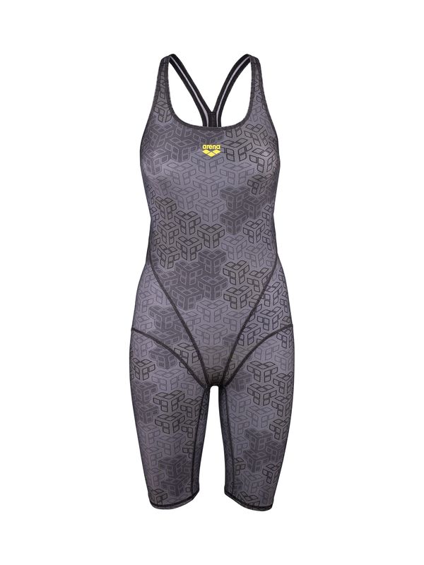 ARENA ARENA Спортен бански 'CAMO KIKKO'  жълто / тъмносиво / черно